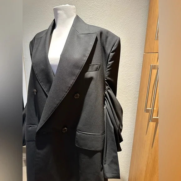 Junya Watanabe for Comme des Garcons Jacket with Ruched Sleeves - Picture 5 of 15